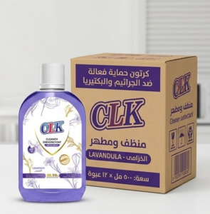 منظف ومطهر CLK متعدد الاستخدامات – حماية فائقة برائحة الخزامى