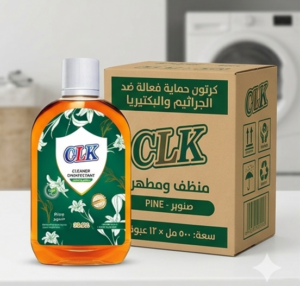 منظف ومطهر CLK متعدد الاستخدامات – حماية فائقة برائحة الصنوبر